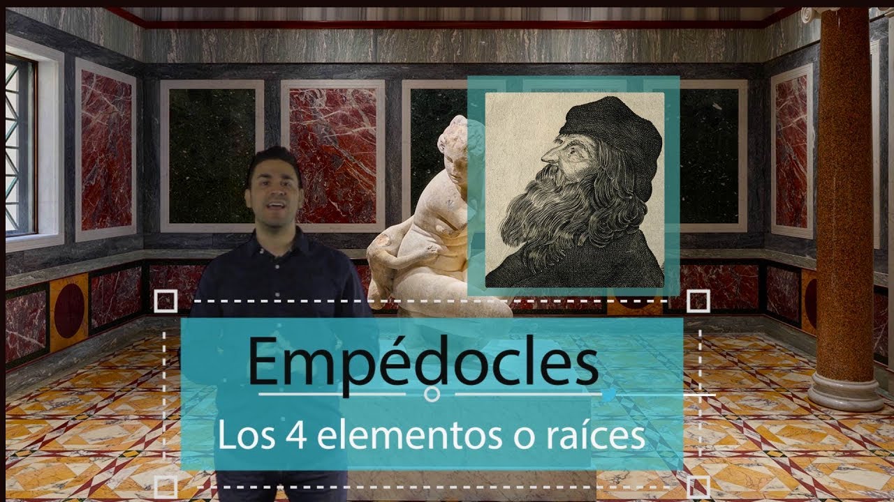 empédocles teoría de los 4 elementos