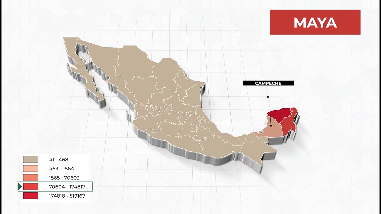 estados donde se habla el maya