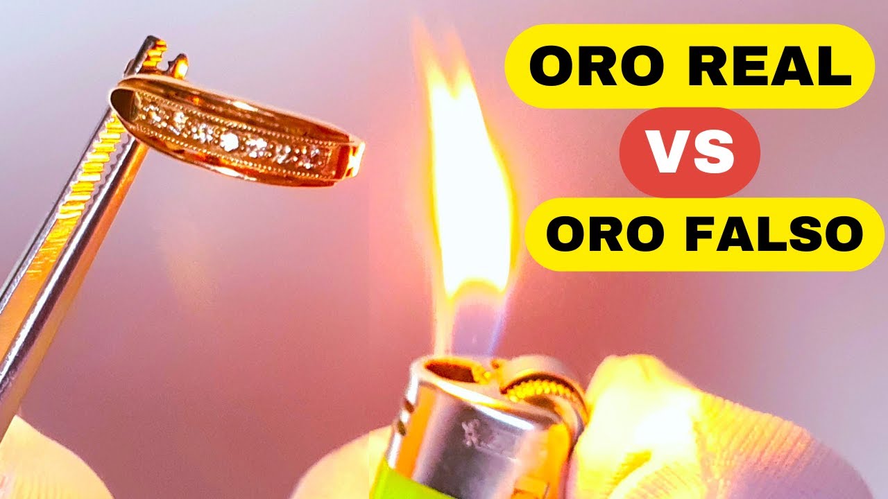 forma fácil de saber si es oro