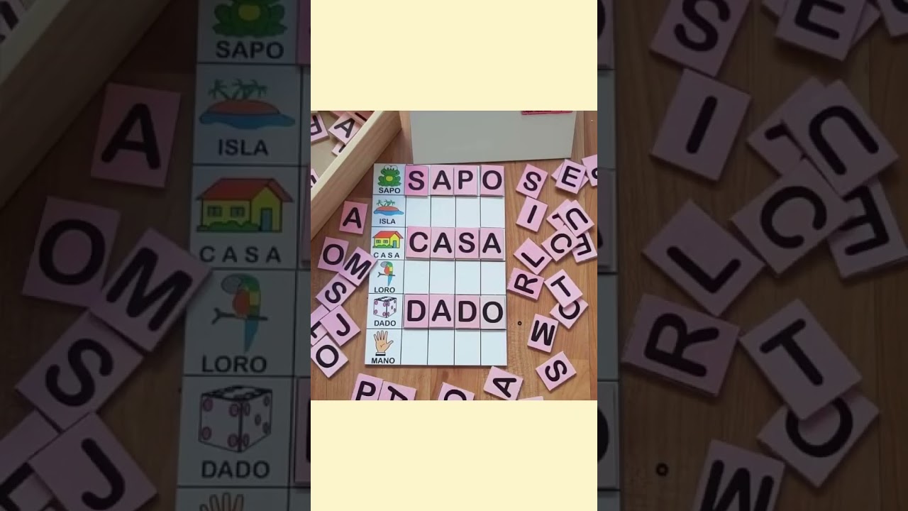material didactico reciclado para preescolar