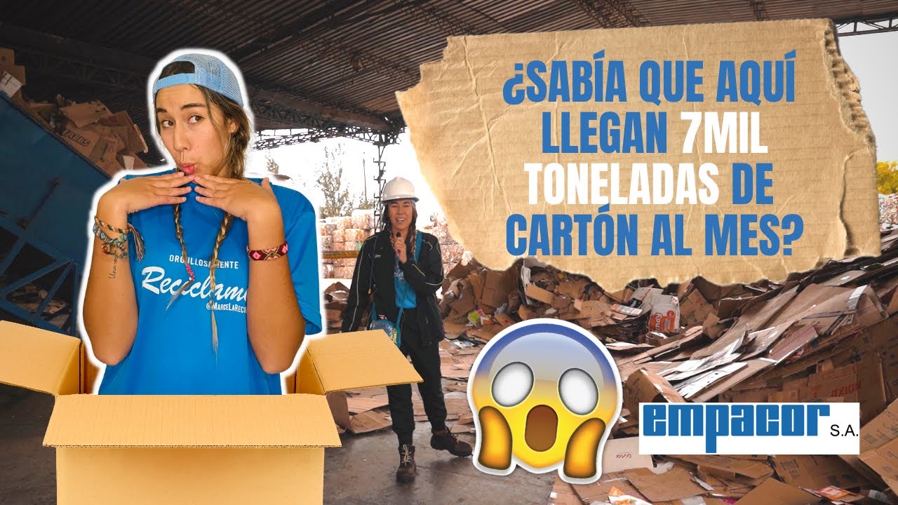 proceso de reciclaje del carton