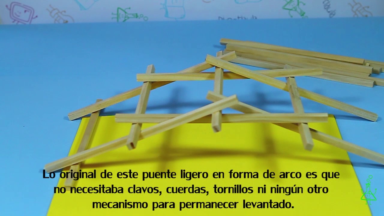 puente autoportante de leonardo da vinci