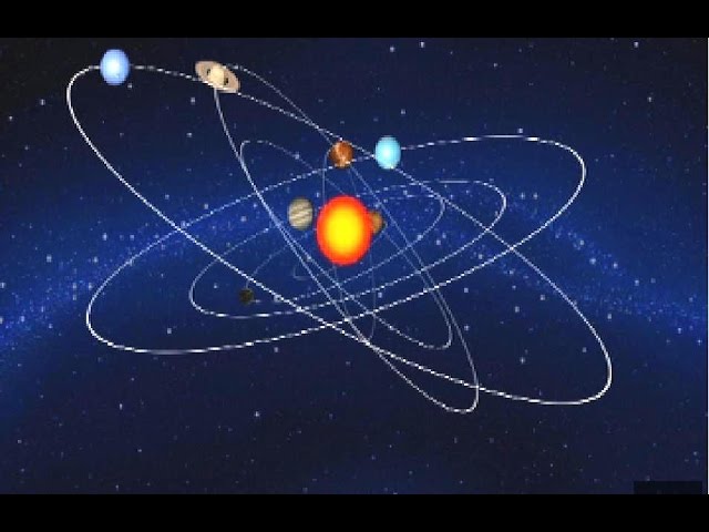 que forma tienen las orbitas de los planetas