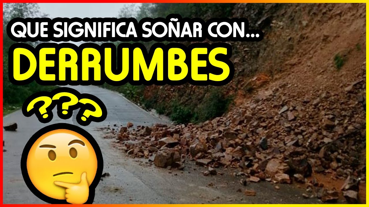 qué significa soñar con un derrumbe