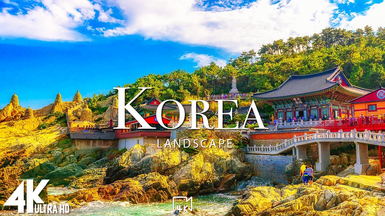 relieve de corea del sur