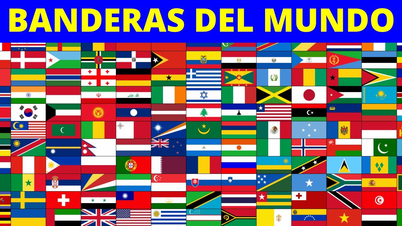 bandera roja azul y naranja