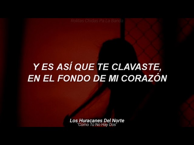 como tu no hay dos letra huracanes