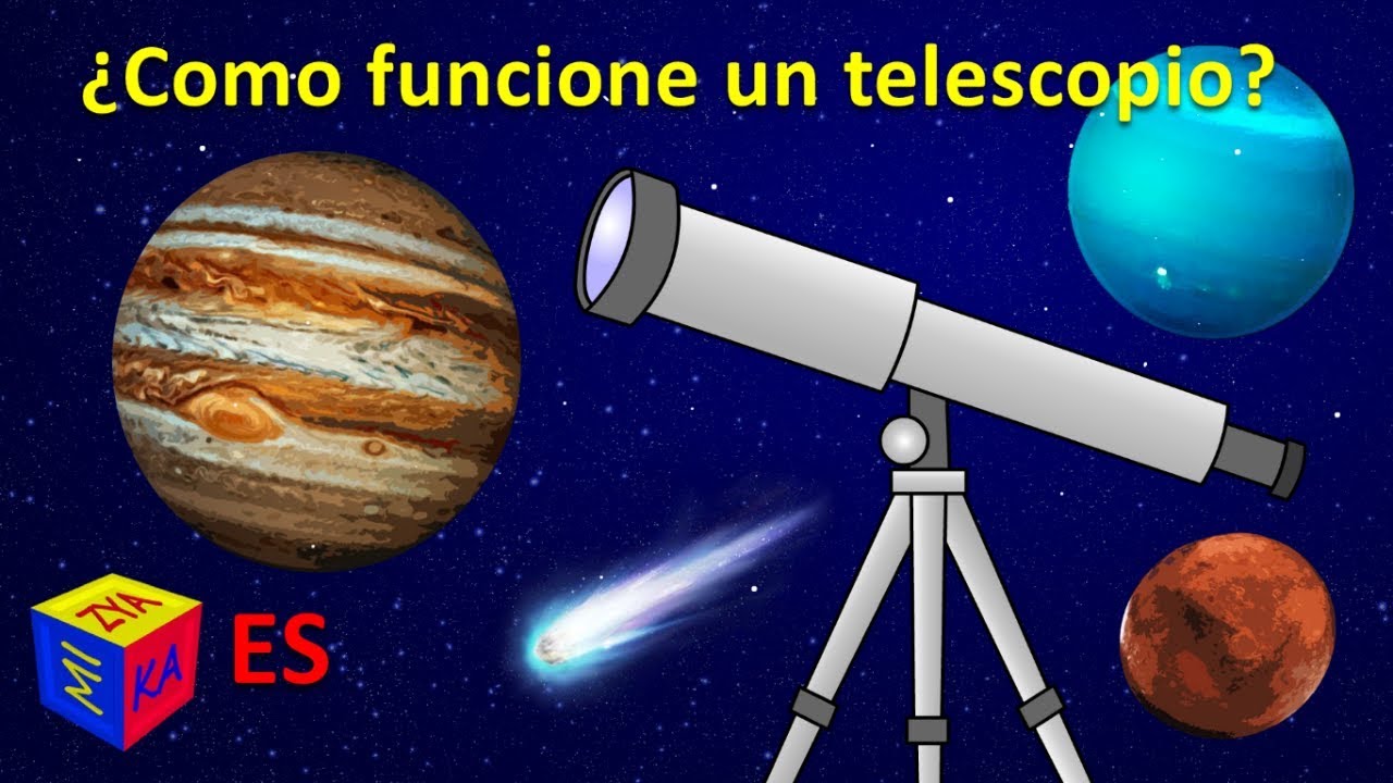 las partes de un telescopio