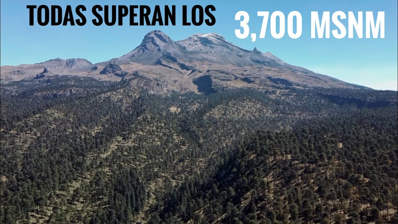 montañas mas importantes de mexico