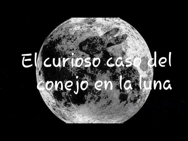 porque parece que hay un conejo en la luna