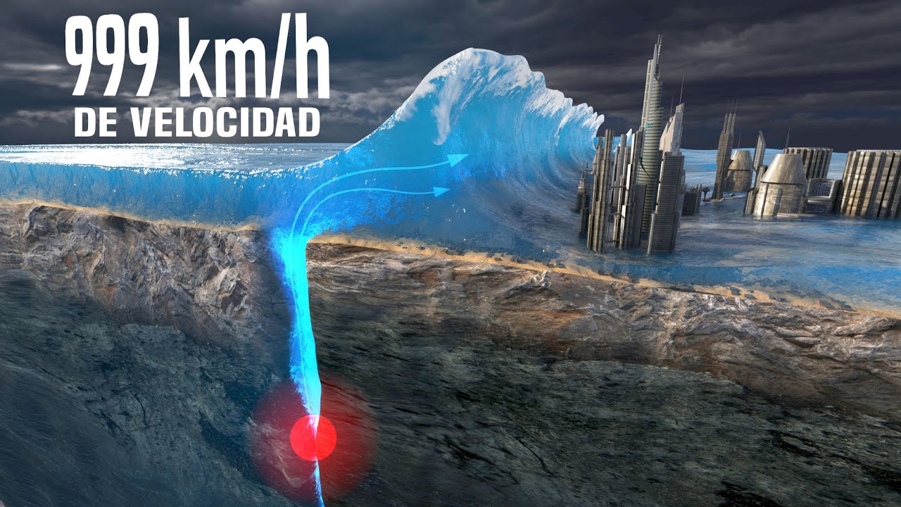 provocado por un sismo que se produce en el agua