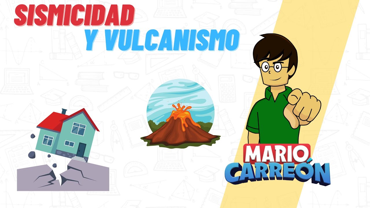 relieve sismicidad y vulcanismo en los continentes