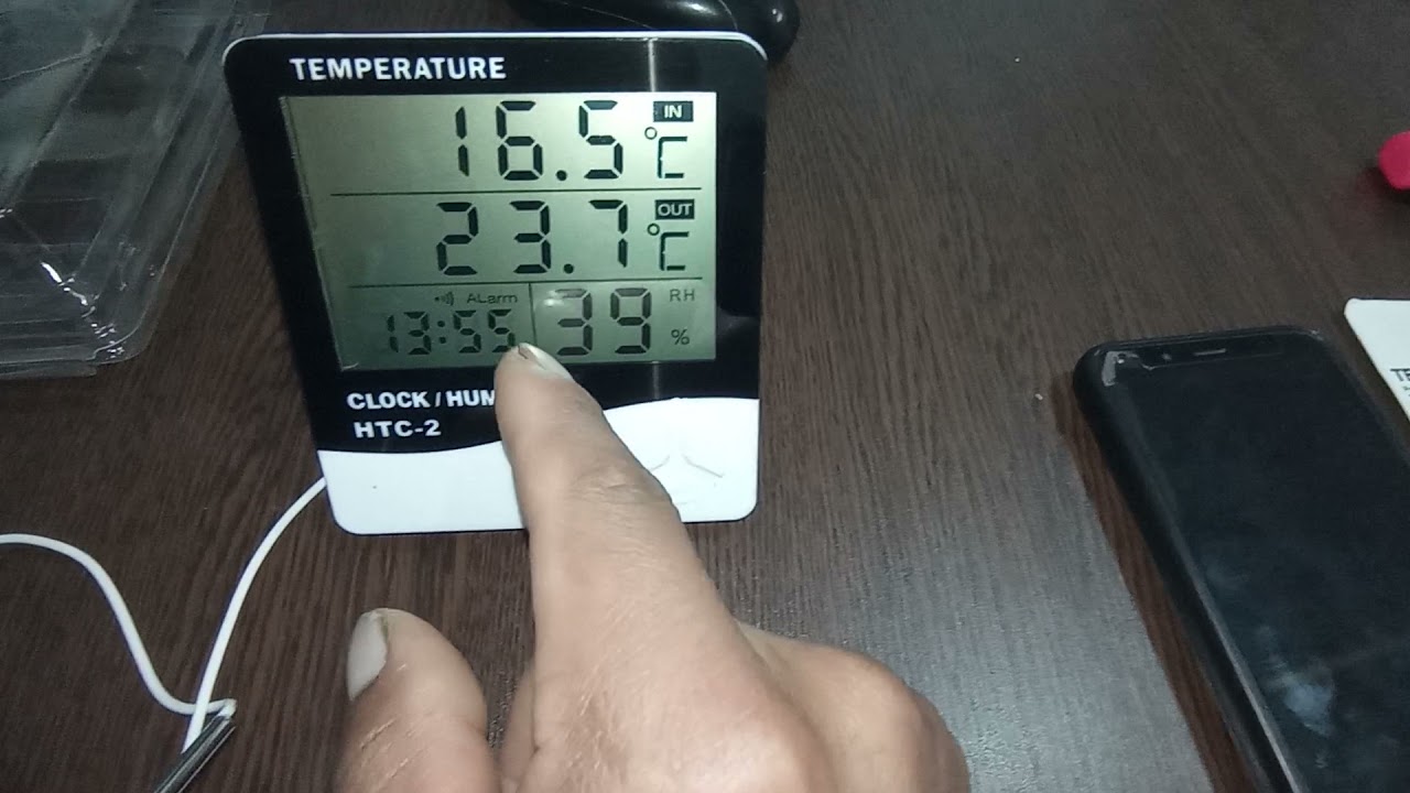termometro para medir la temperatura ambiental