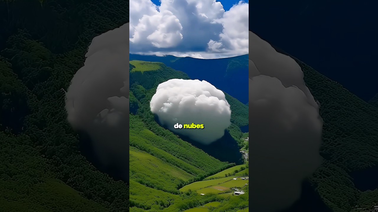tipo de nube con forma de montaña pequeña
