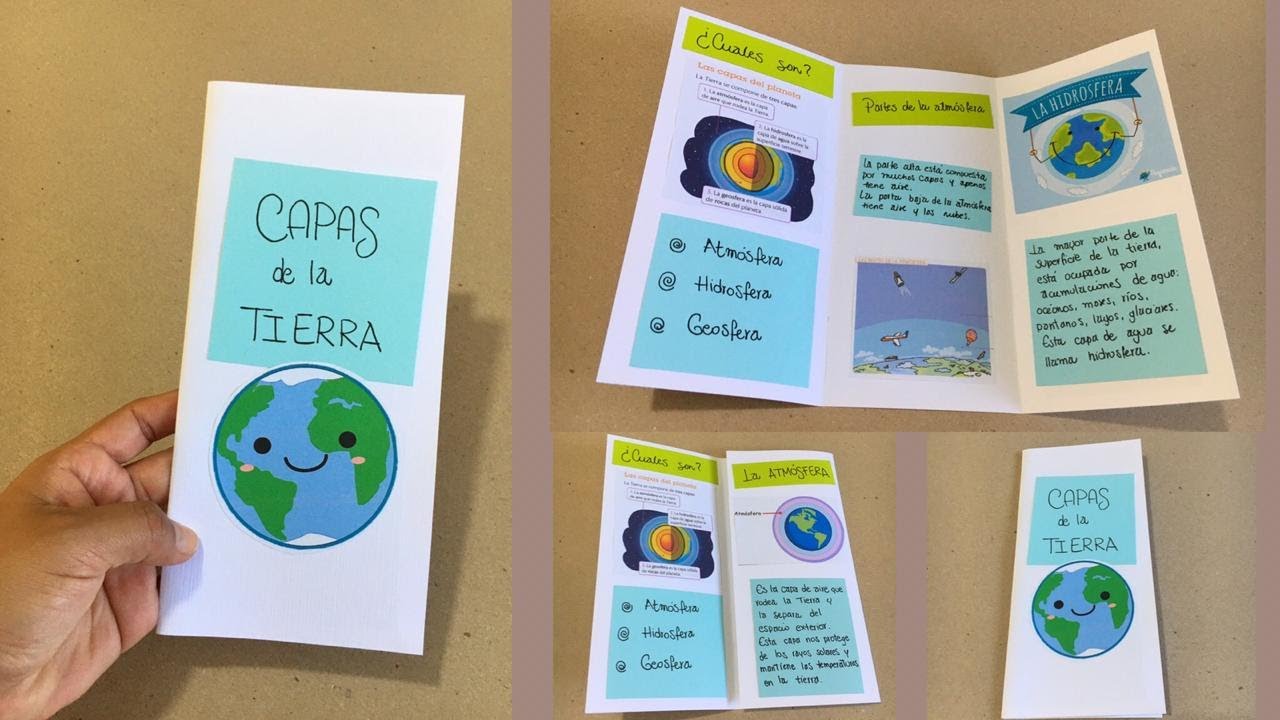 triptico de la basura para niños