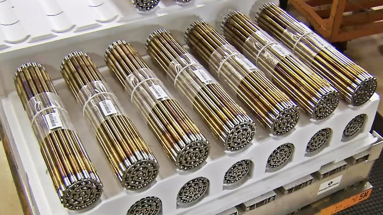 una central utiliza uranio como combustible