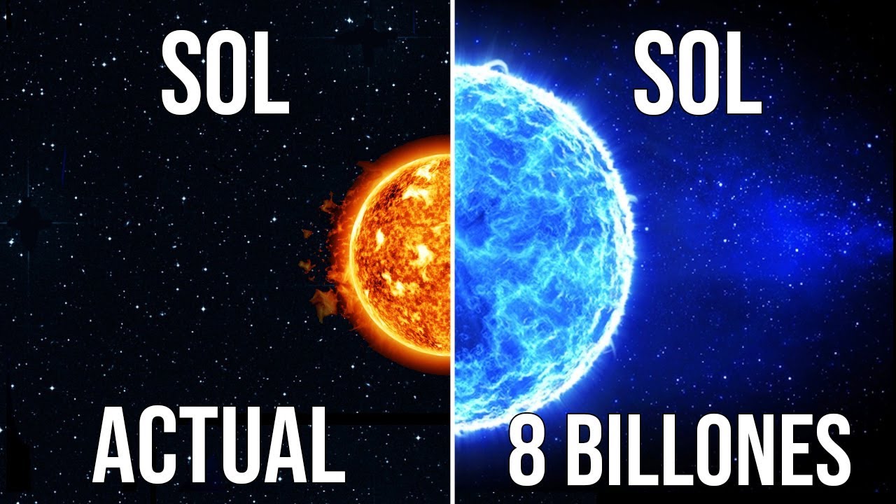 10 etapas del ciclo de vida del sol
