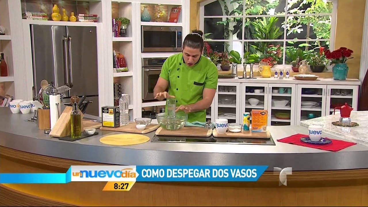como separar dos vasos de vidrio