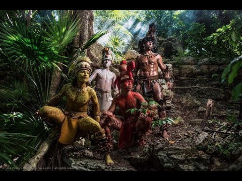 conquista de la zona maya