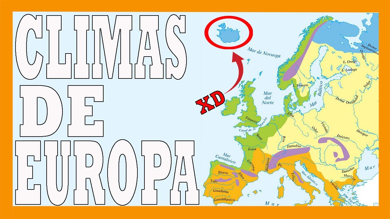 cuales son los climas de europa