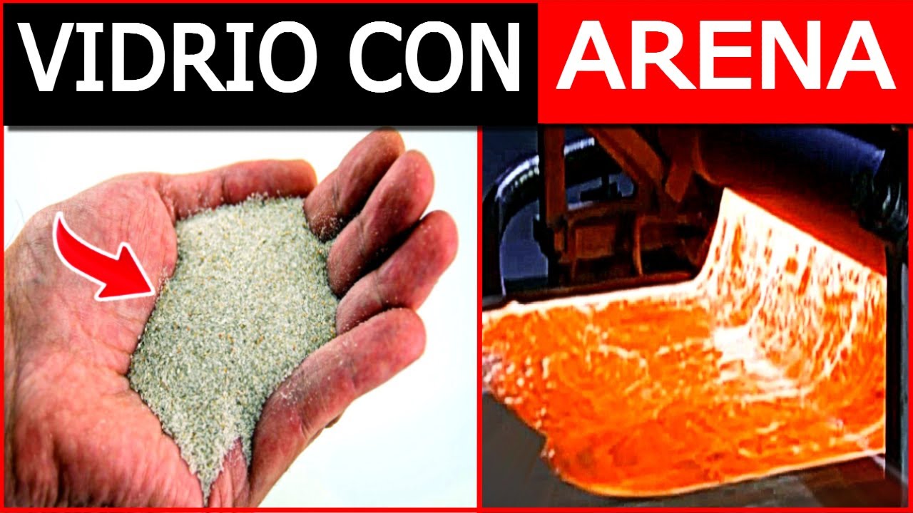 de que esta hecho el vidrio