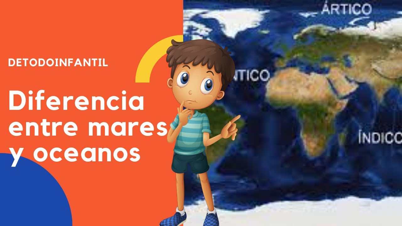 diferencia entre mares y oceanos