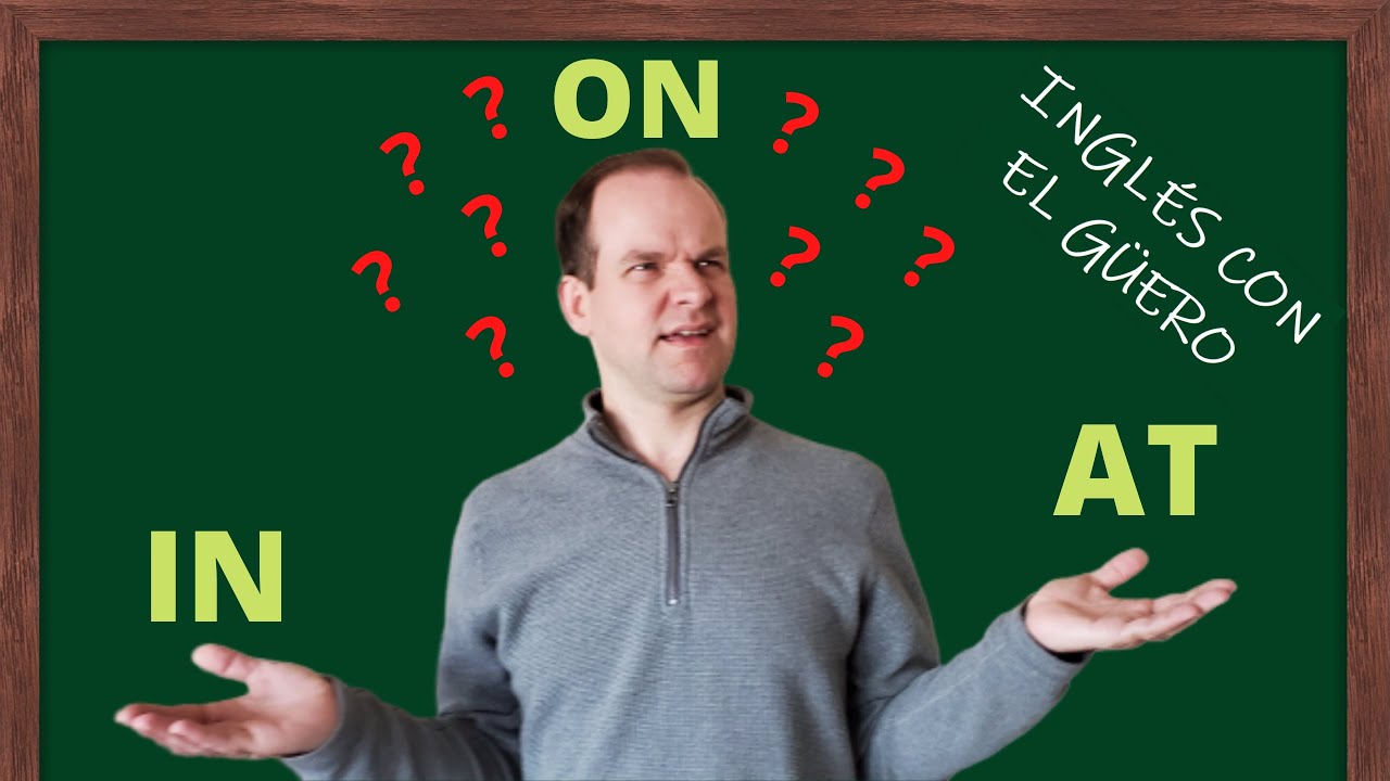 diferencias entre in y on