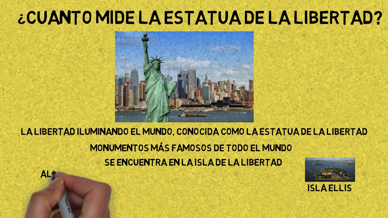 estatua de la libertad medidas