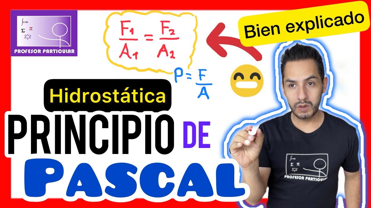 la ecuación del principio de pascal