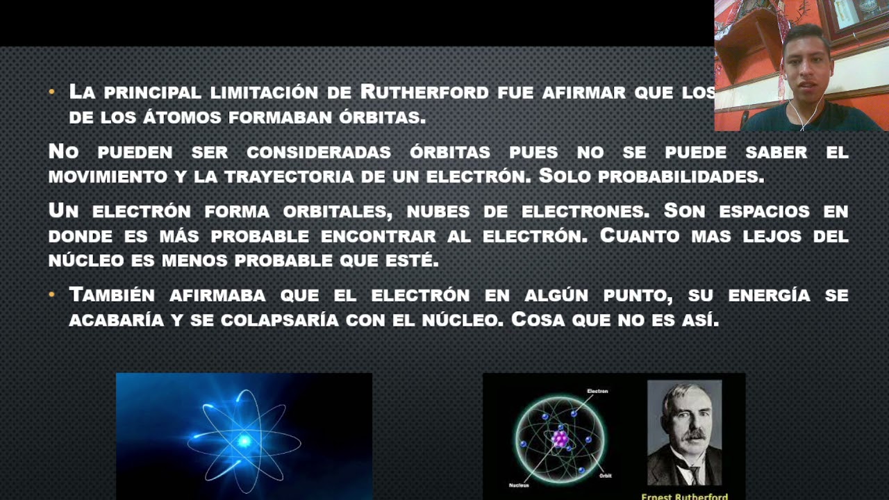 limitaciones del modelo de rutherford