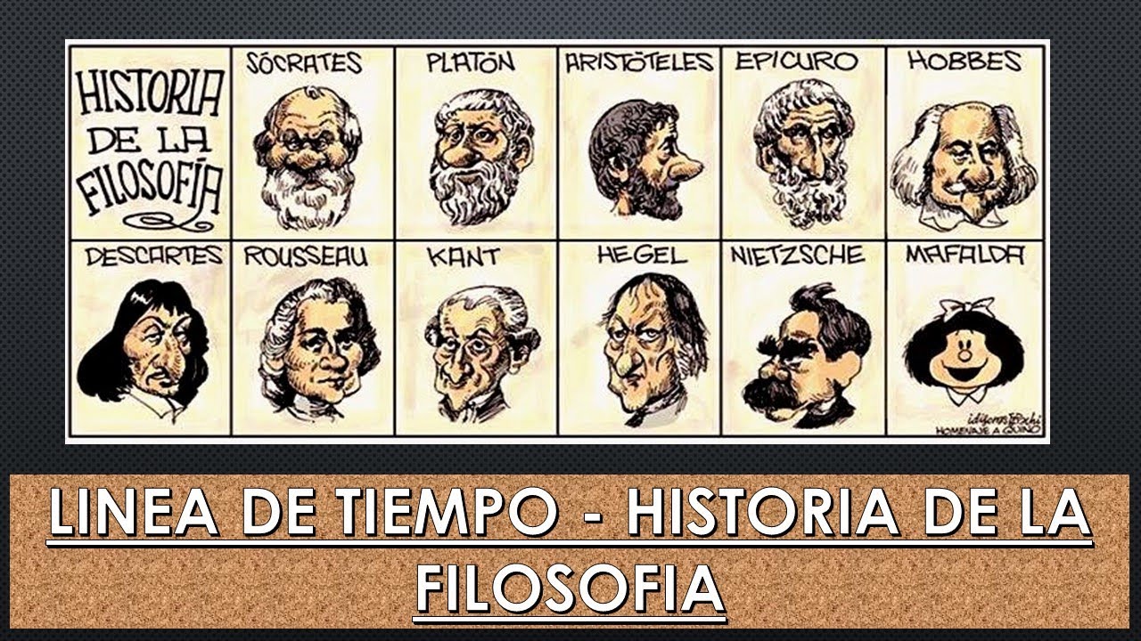 linea de tiempo de filosofos