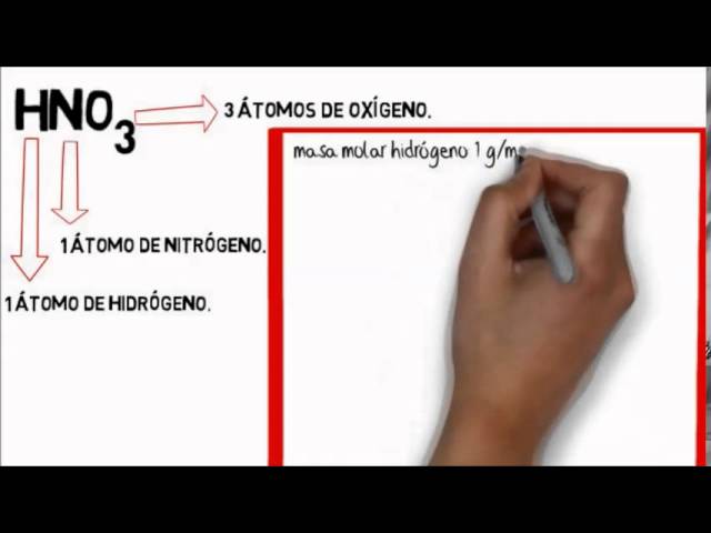 masa molecular del ácido nítrico