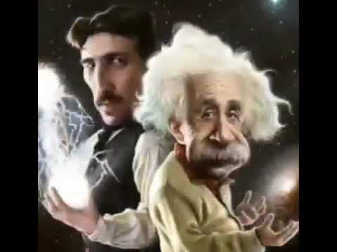 nikola tesla y albert einstein