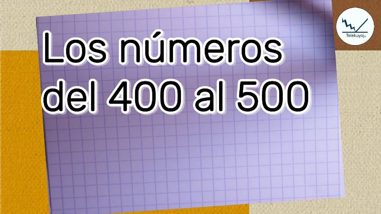 numeracion maya del 400 al 500