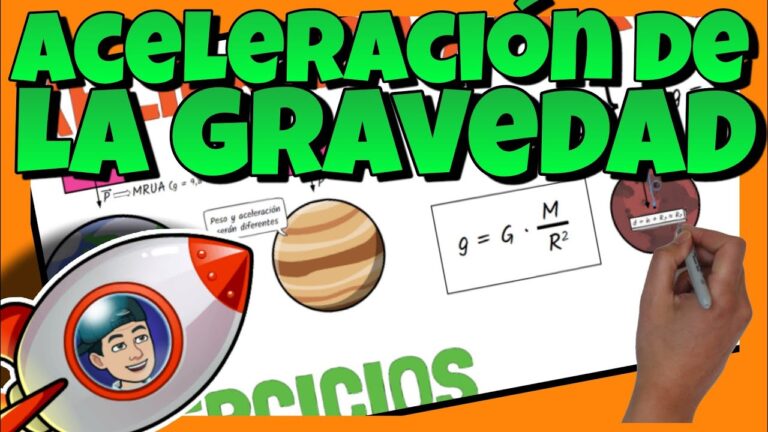 ¿Qué es la Aceleración de la Gravedad? Definición y Conceptos Clave
