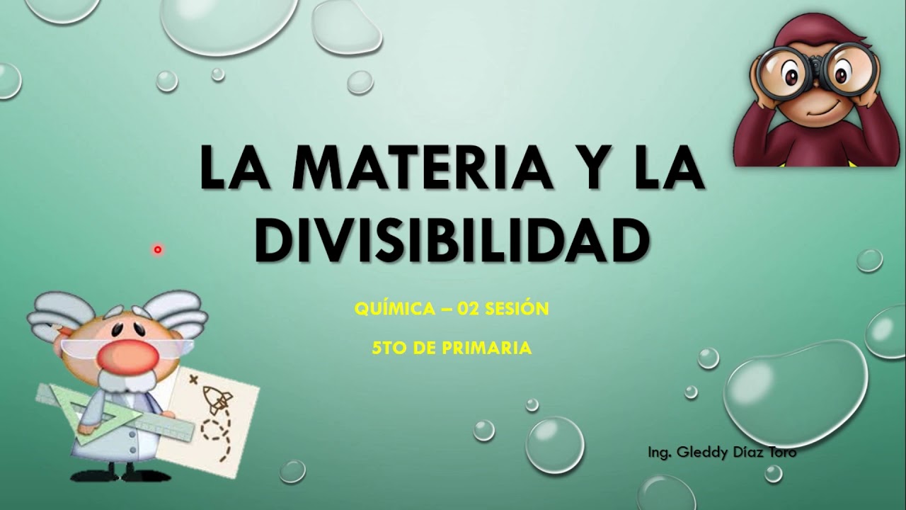 que es la divisibilidad de la materia