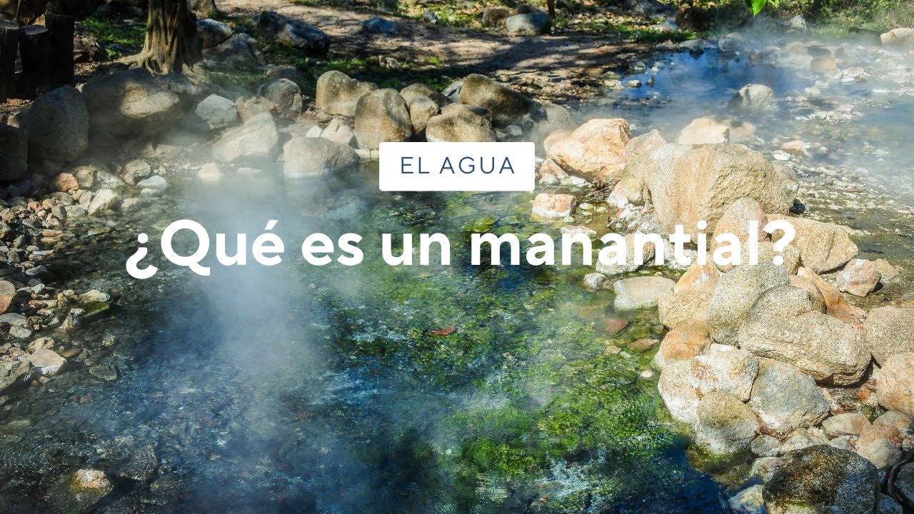 que es un manantial de agua