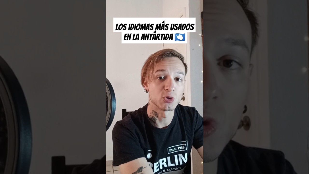 que idioma se habla en la antartida