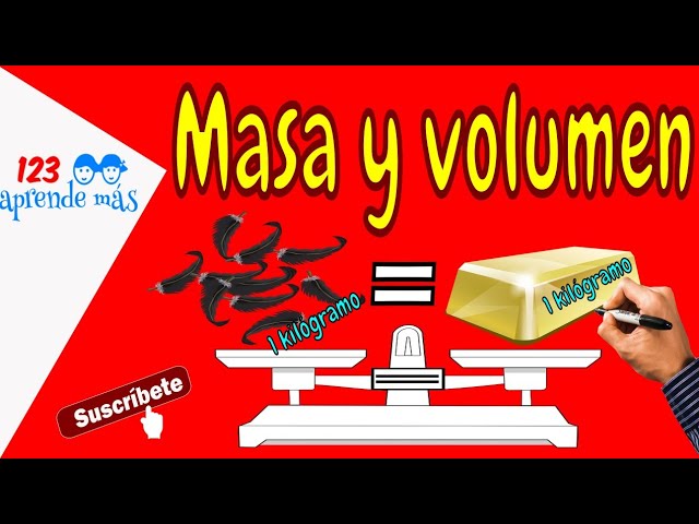 actividades de masa y volumen para niños de primaria