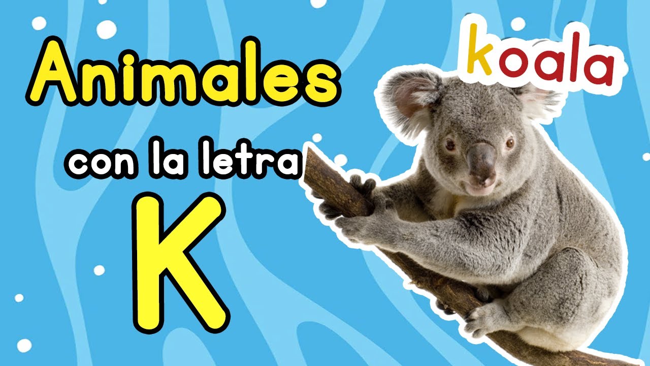 animales que empiezan por k