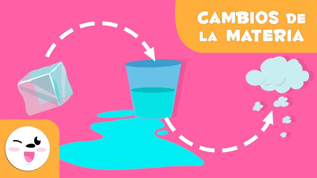 cambios de estado del agua para niños