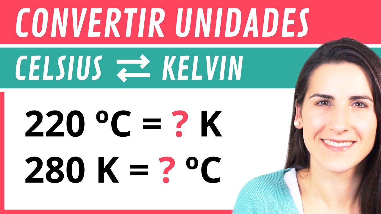 como pasar de kelvin a grados