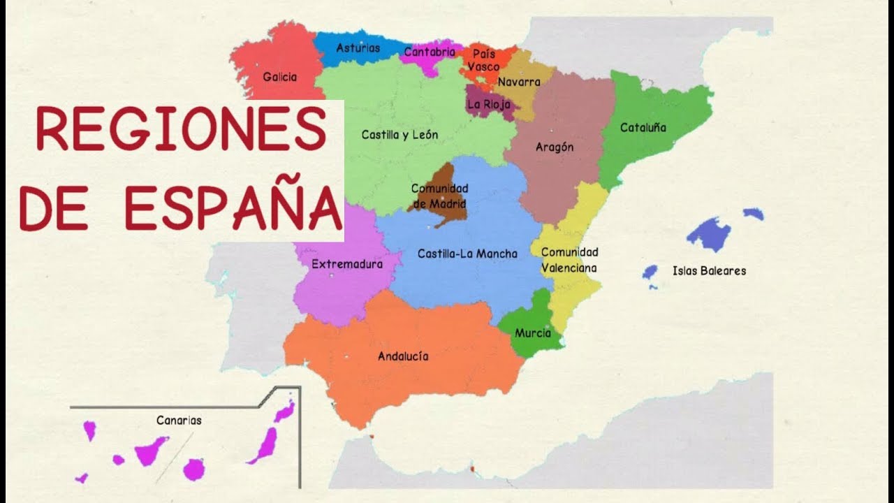 comunidades autonomas de espana y sus capitales