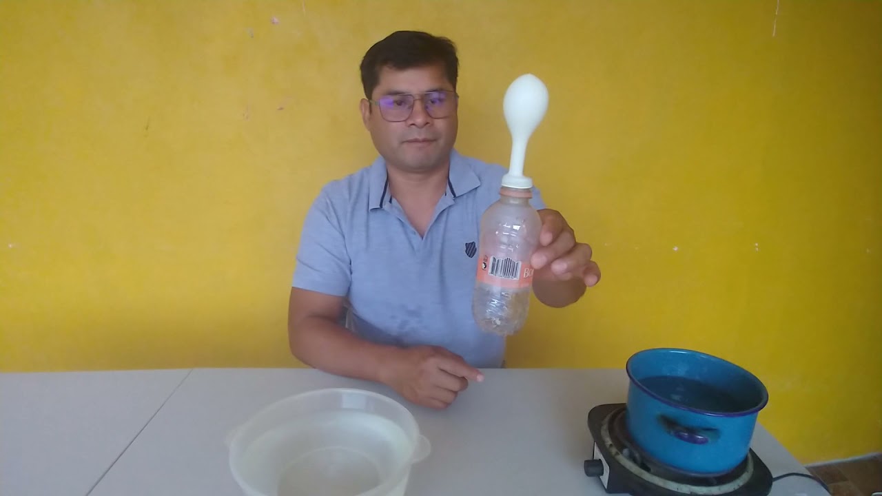 conclusion del experimento dela botella y el globo
