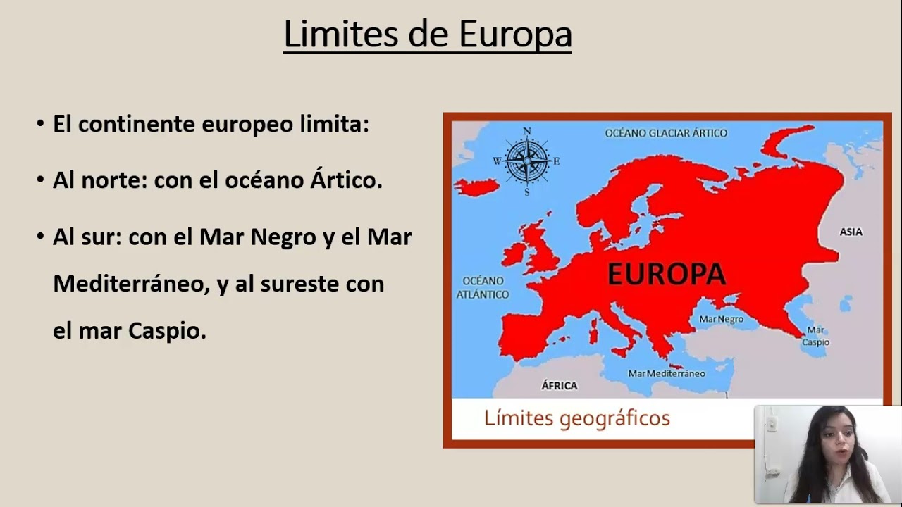 continente europeo con division politica