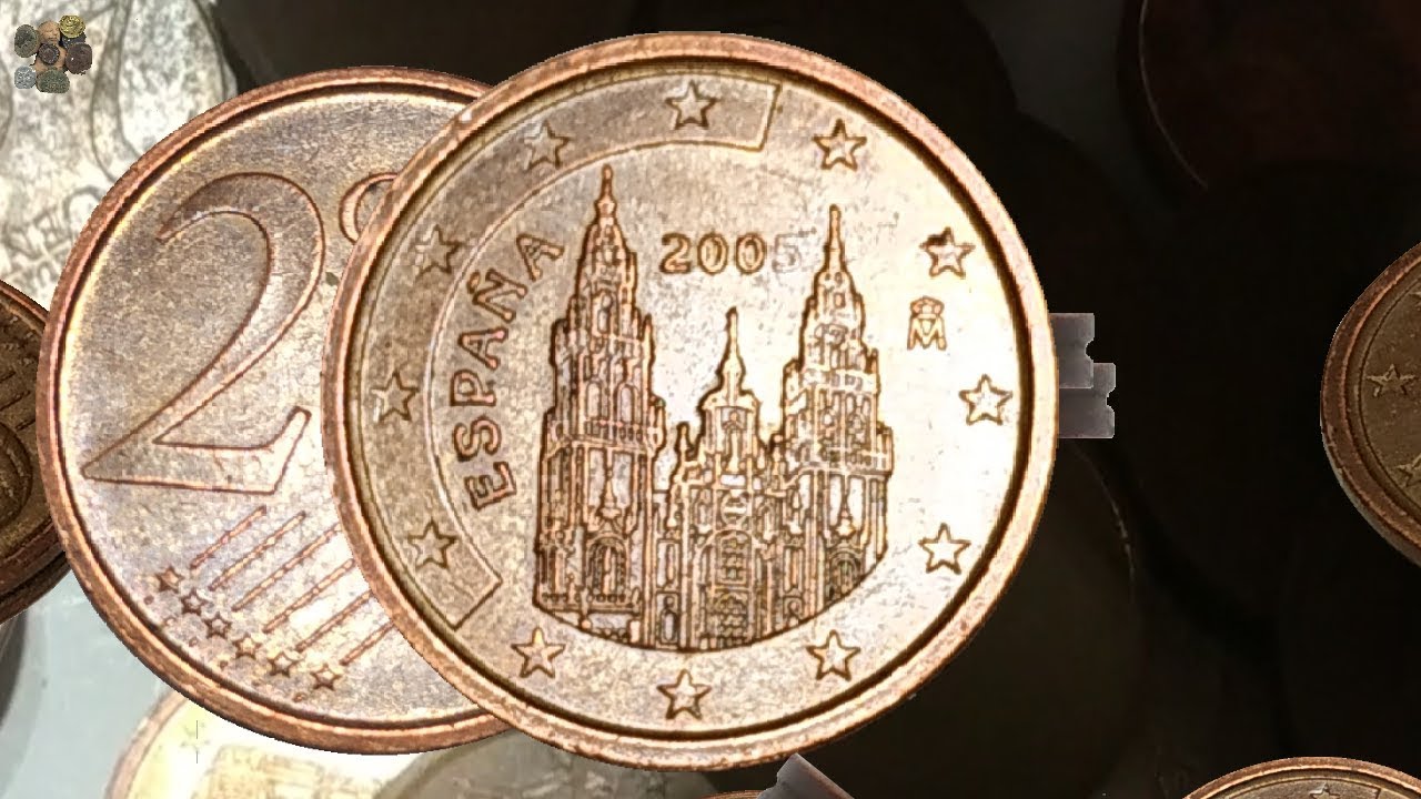 cuanto pesa una moneda de 2 centimos