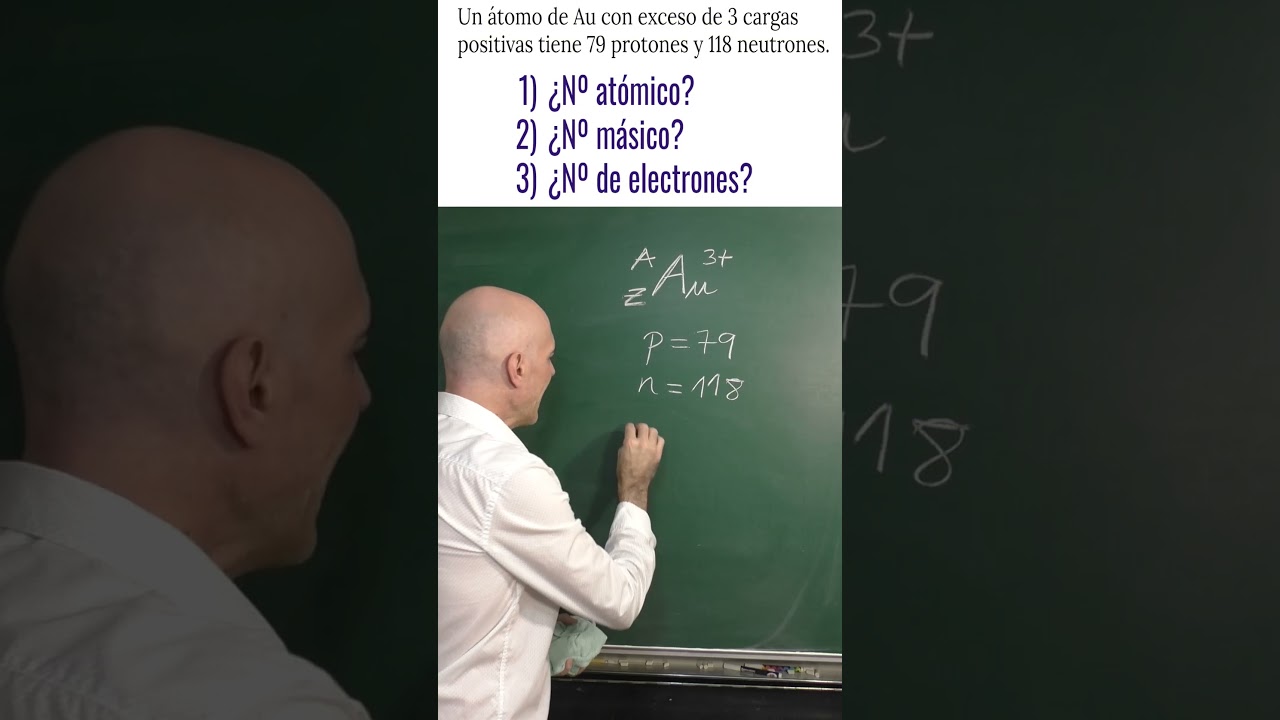 cuantos protones tiene el oro