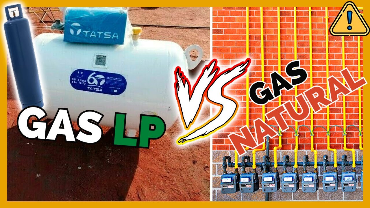 diferencia gas natural y gas lp
