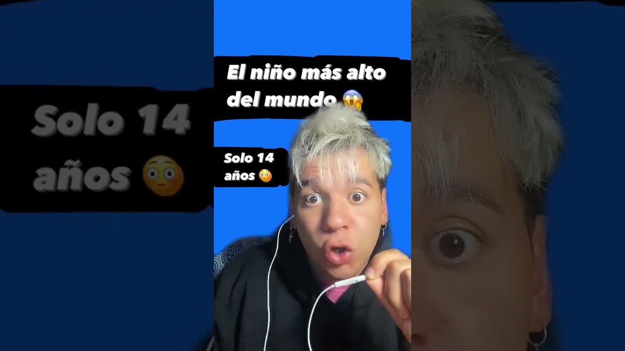 el niño mas alto del mundo