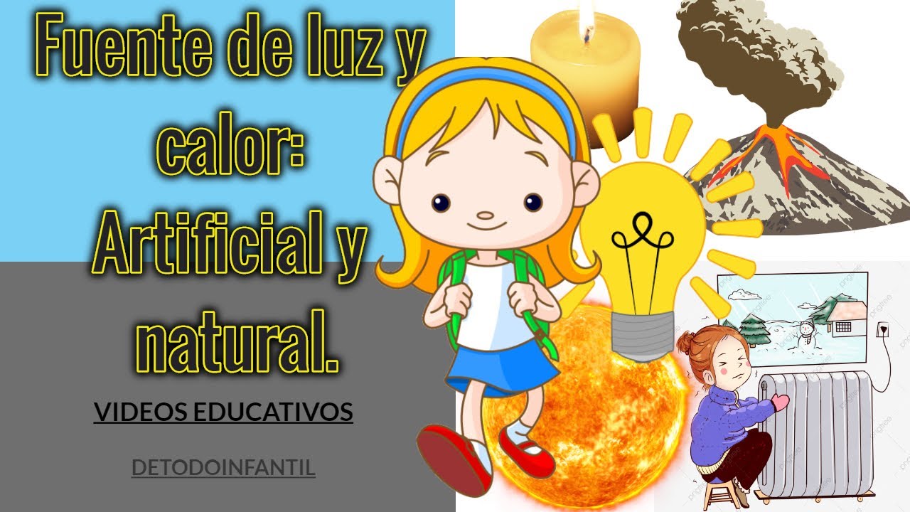 fuentes de luz para niños